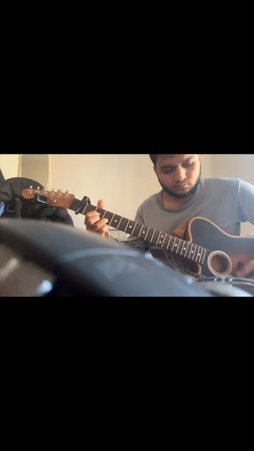 Preview of Krish’s guitar Instagram reel from 21 September 2026