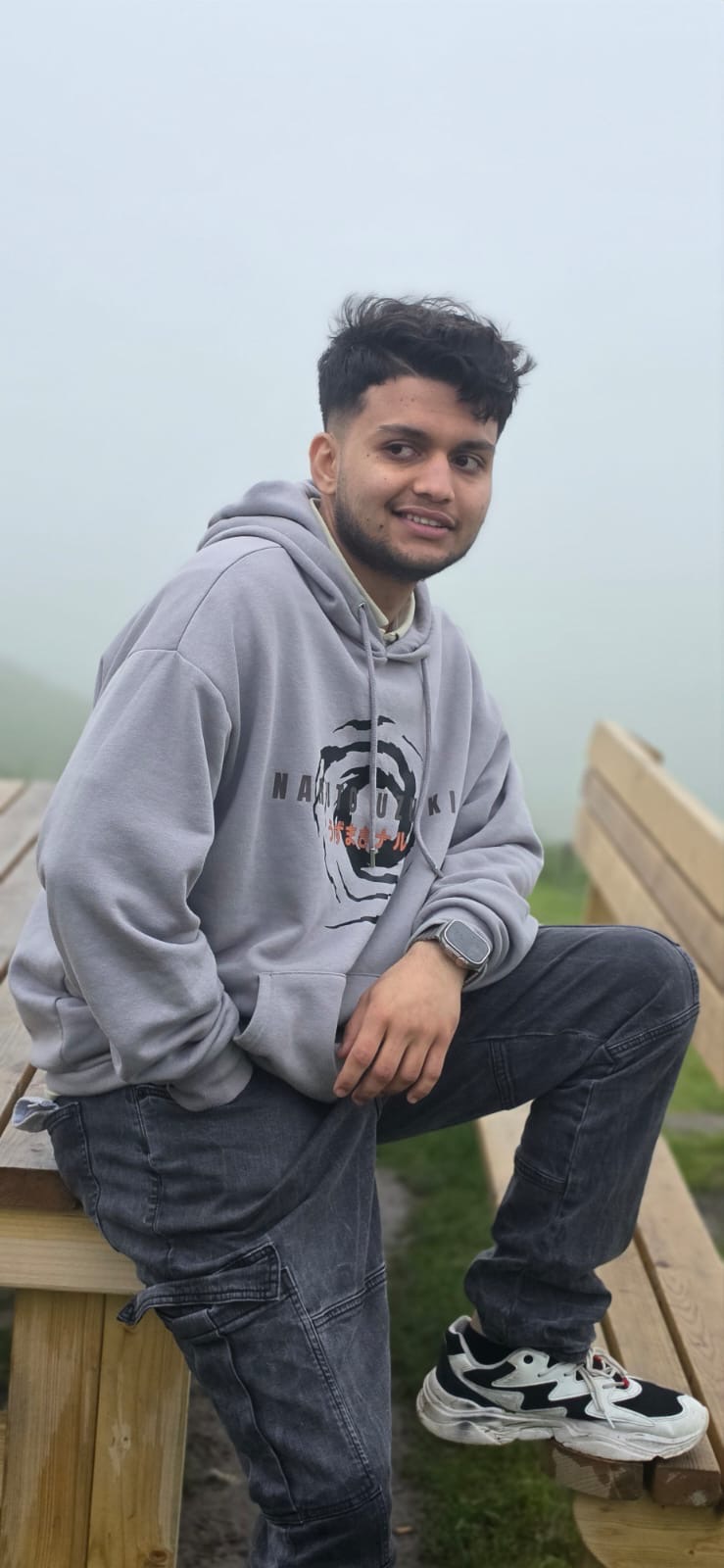 Krish seated
